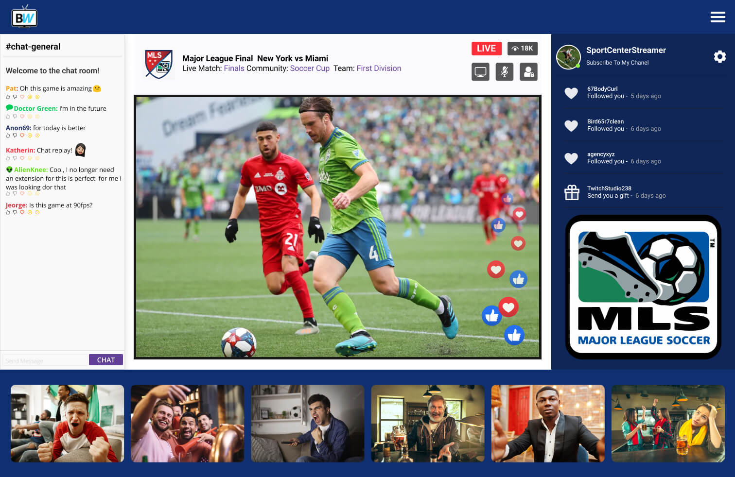 Demo of the PSorting match live